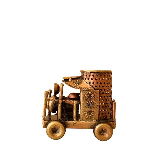 Elegant Handmade Iron Pen Holder Krishna Pen Stand