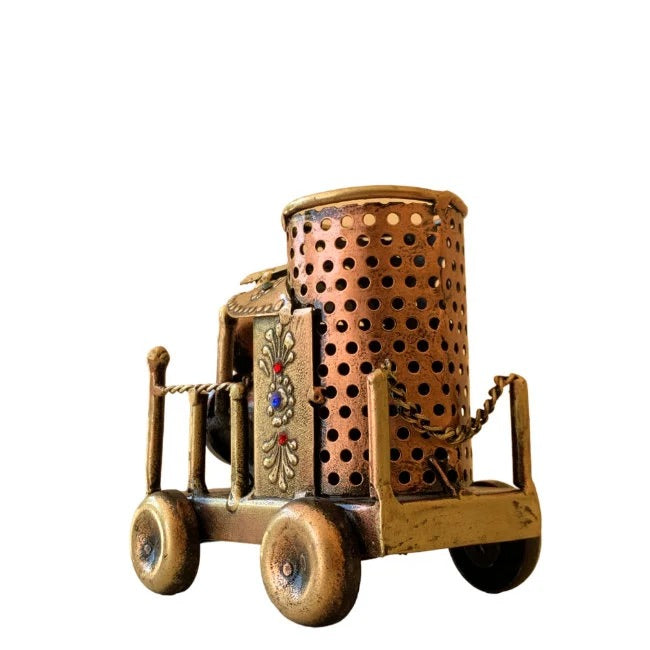 Elegant Handmade Iron Pen Holder Krishna Pen Stand
