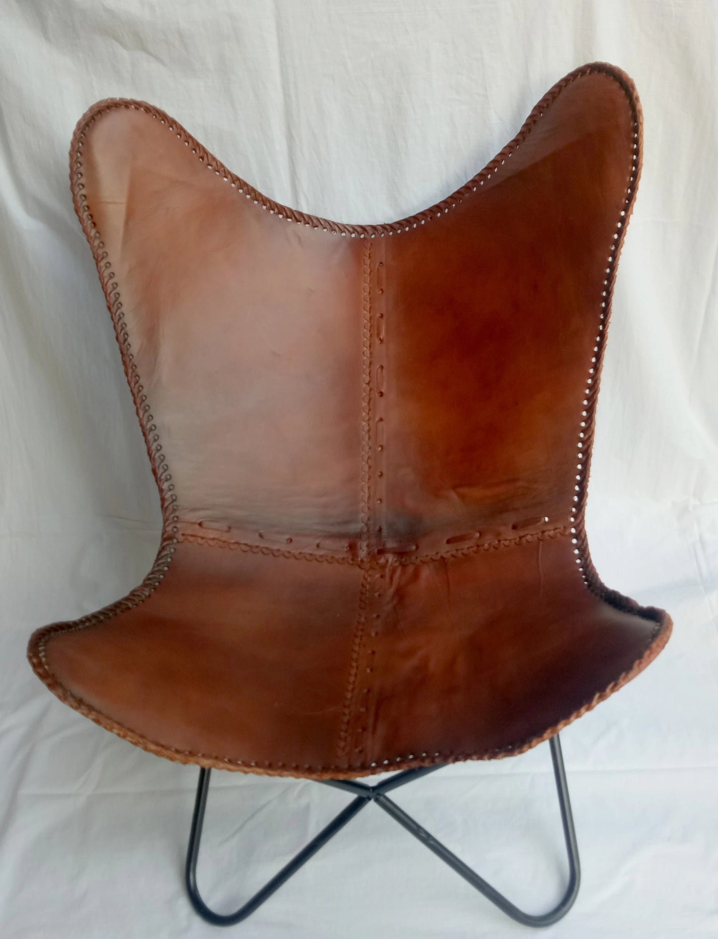 Leather Chair, Leisure Butterfly Chair