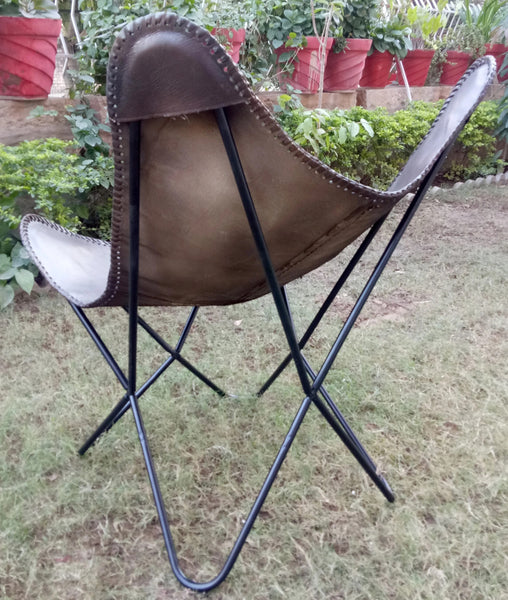 Leather Chair, Leisure Butterfly Chair