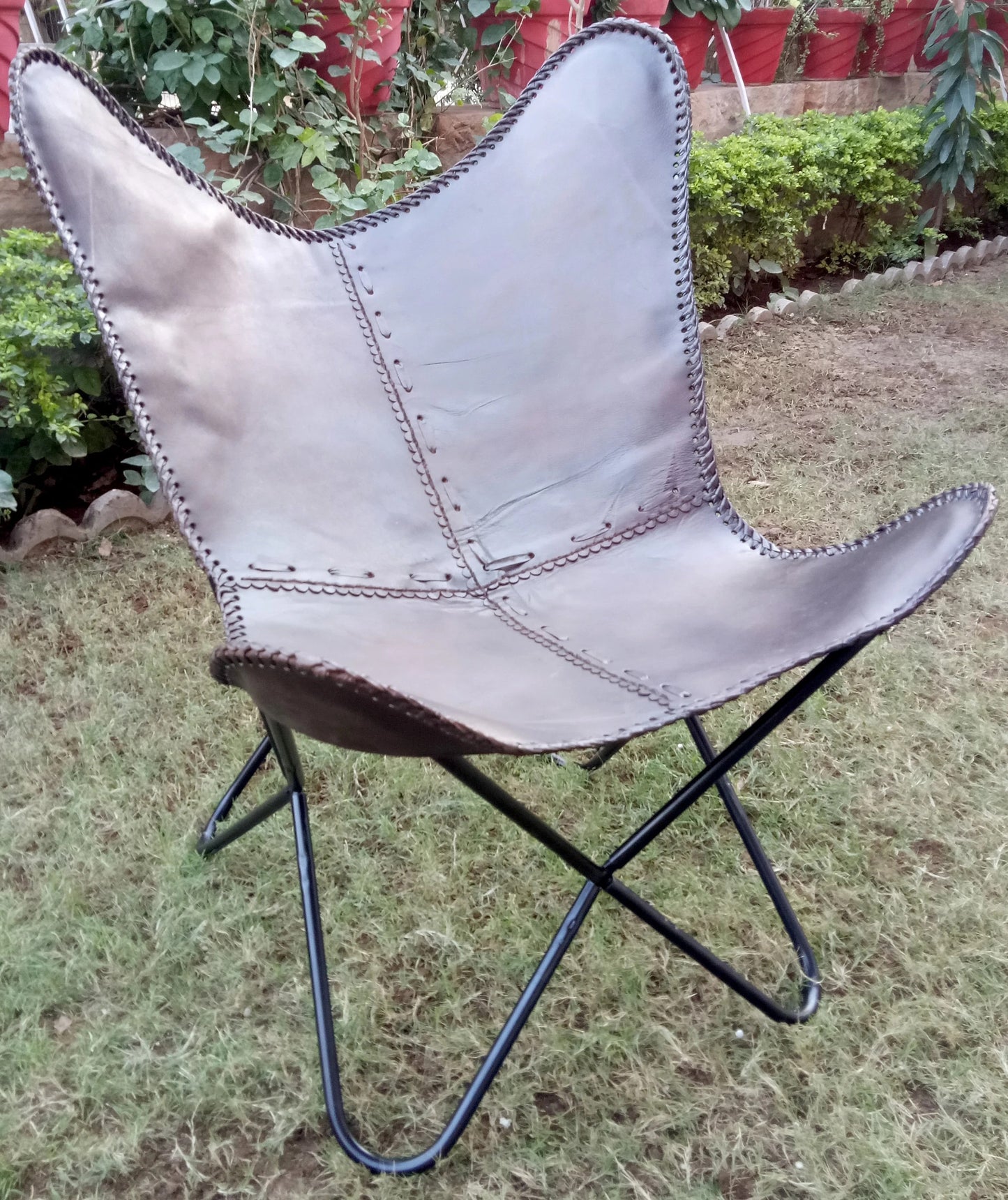 Leather Chair, Leisure Butterfly Chair