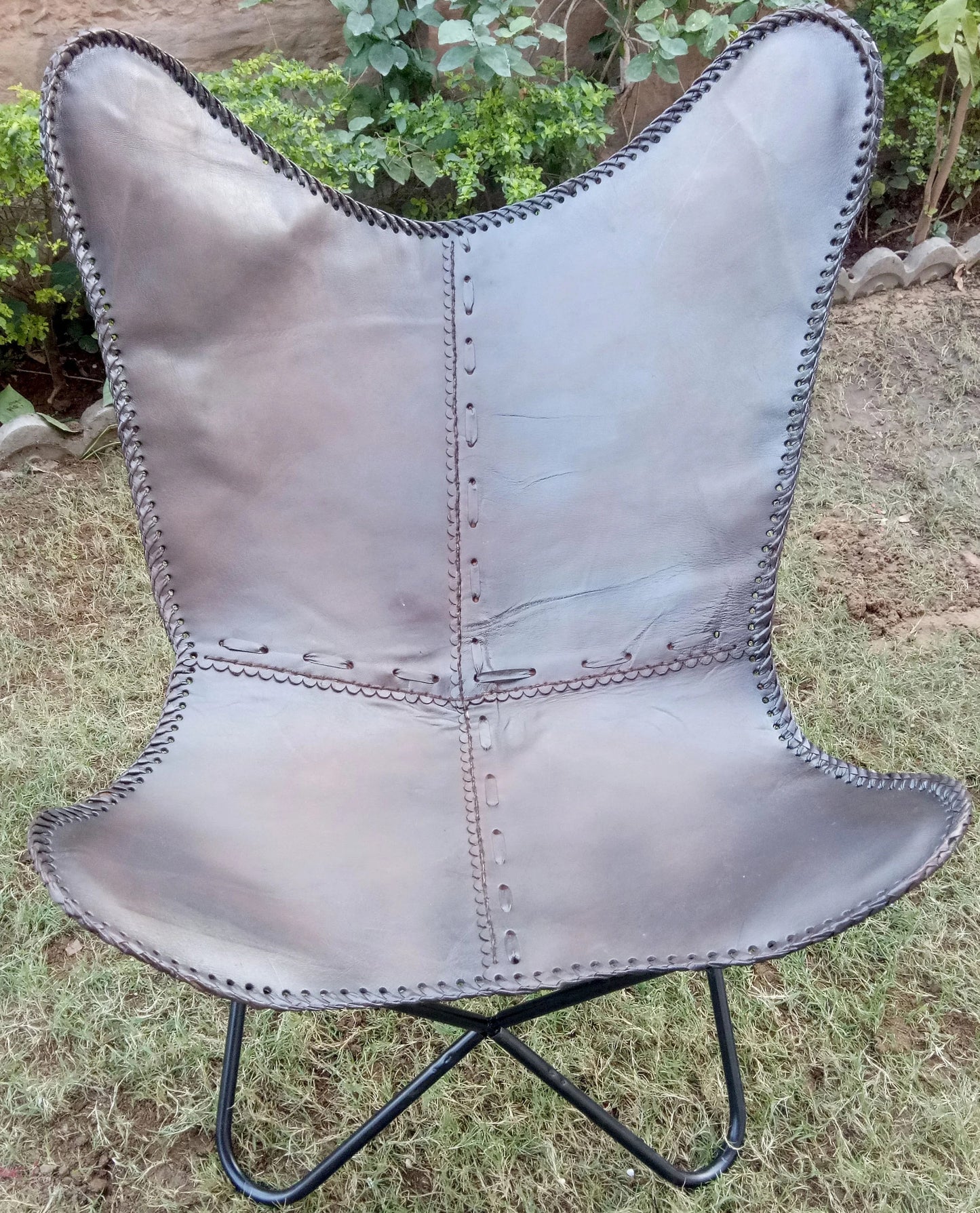 Leather Chair, Leisure Butterfly Chair