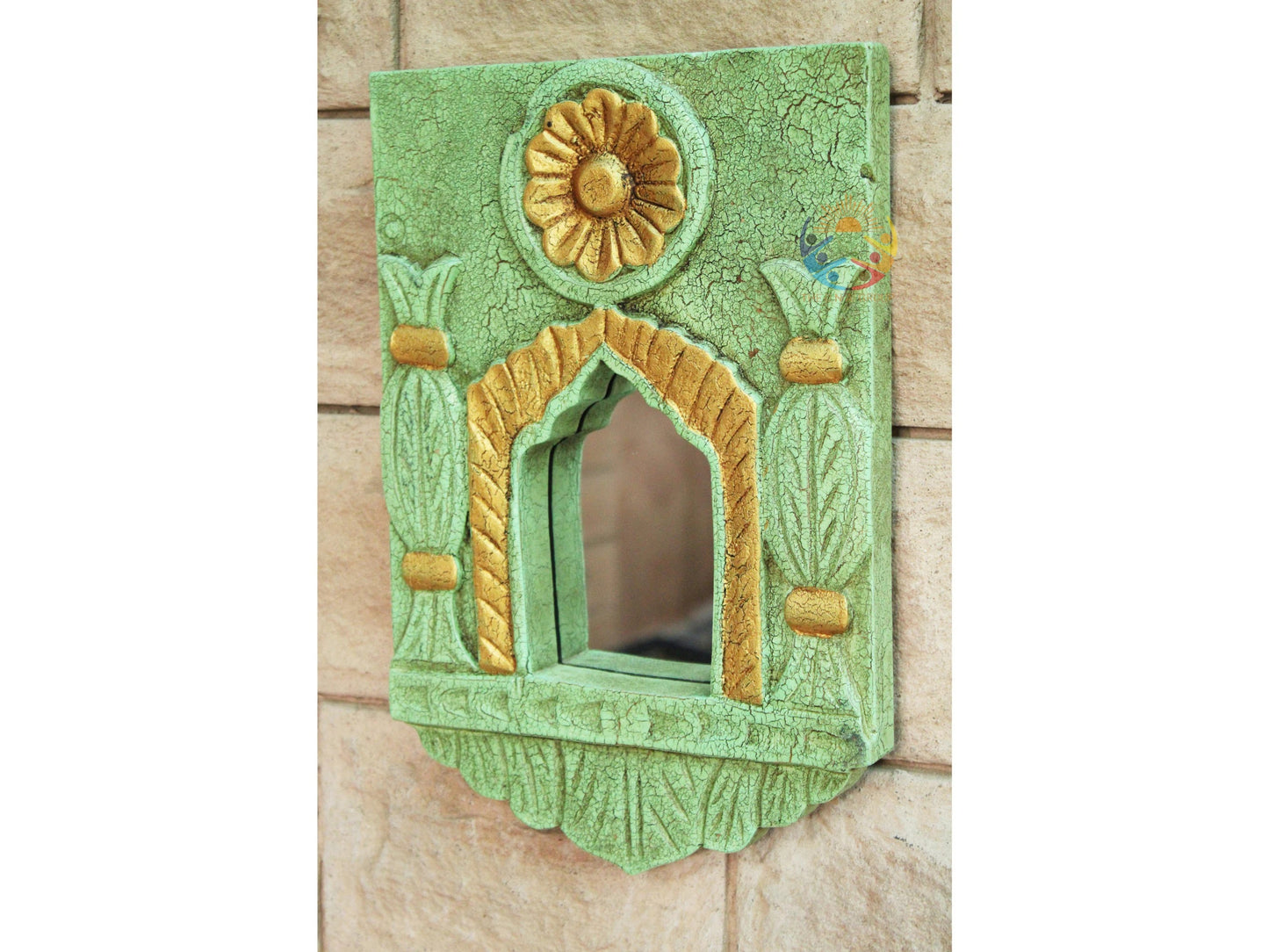 Unique Wood Wall Frame | Handcrafted Photo or Mirror