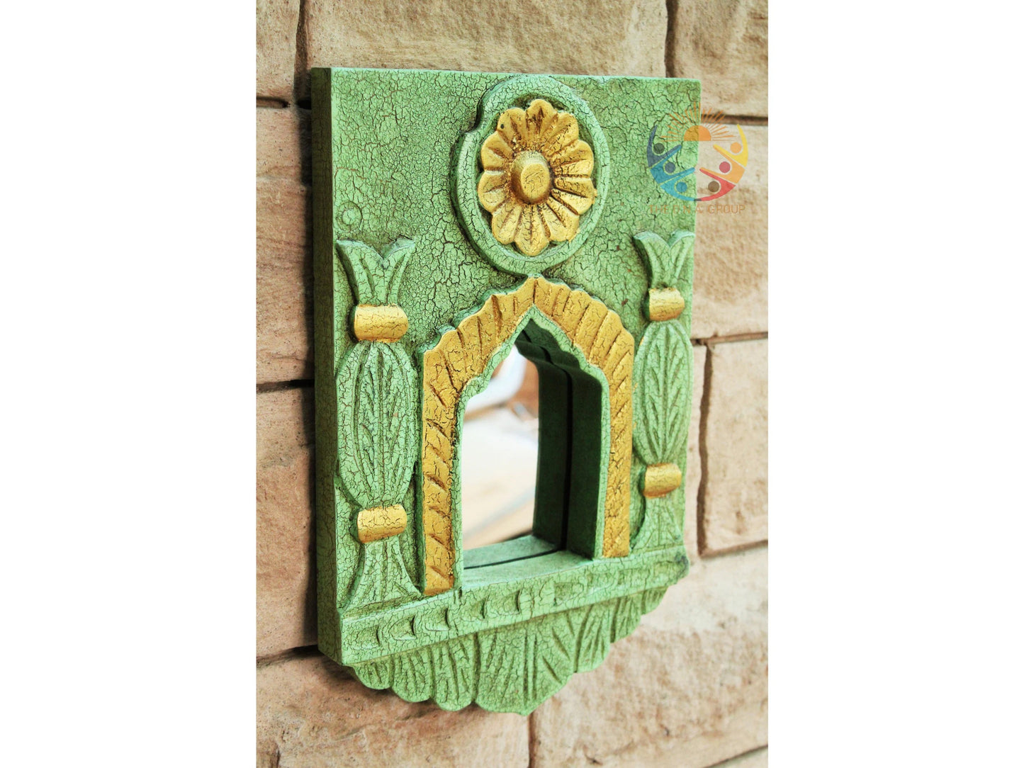 Unique Wood Wall Frame | Handcrafted Photo or Mirror