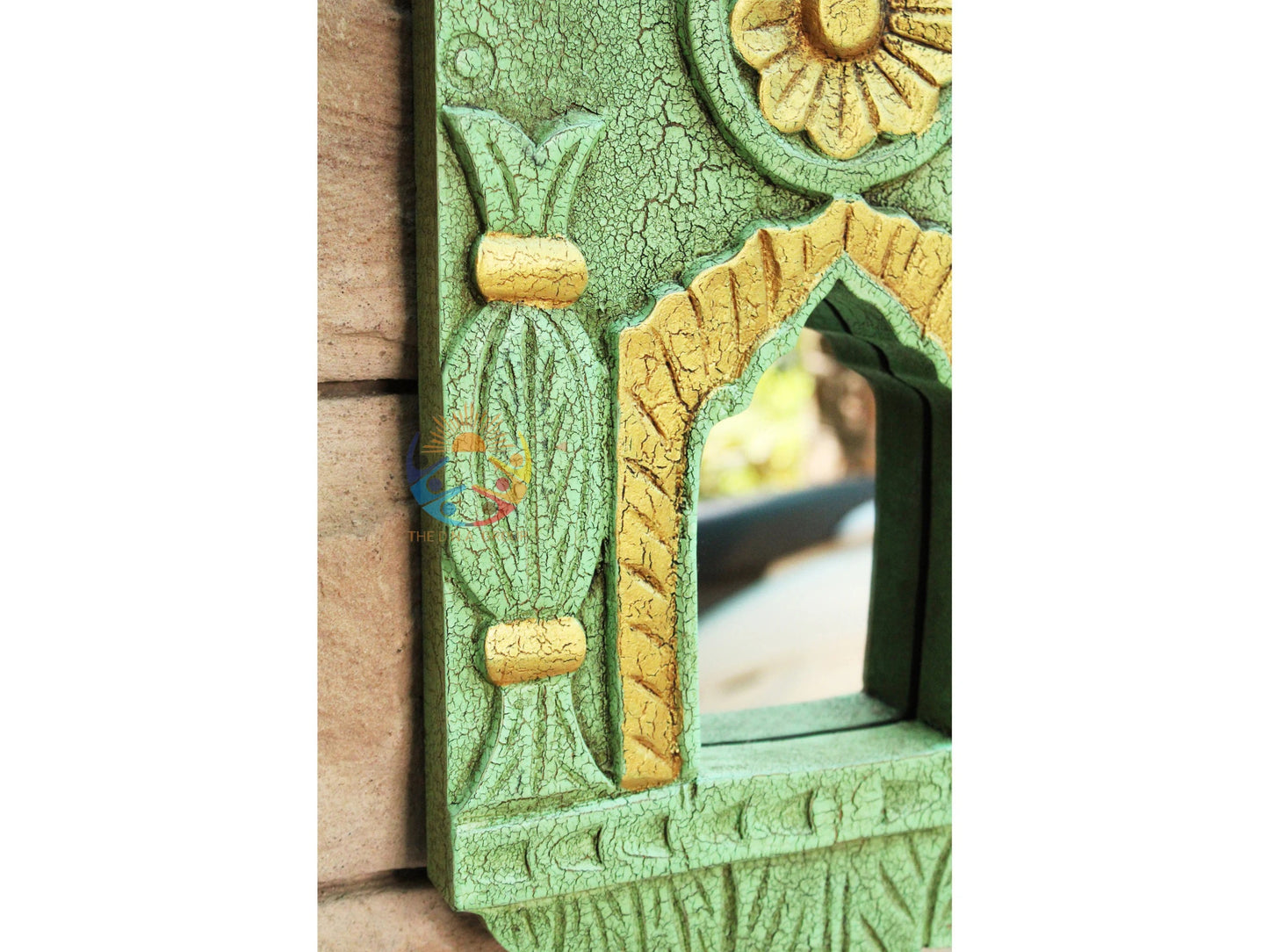 Unique Wood Wall Frame | Handcrafted Photo or Mirror