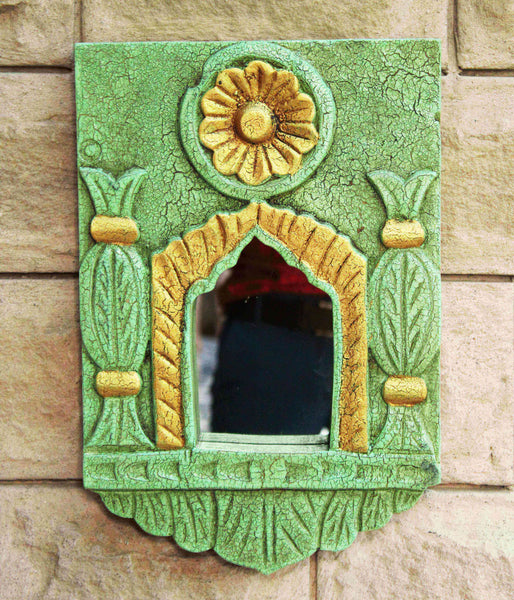 Unique Wood Wall Frame | Handcrafted Photo or Mirror