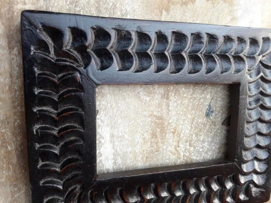 Vintage Rustic Wood Frame | Handmade Wall Display
