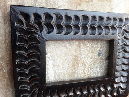 Vintage Rustic Wood Frame | Handmade Wall Display