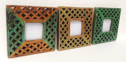 Vintage Rustic Wood Frame | Handmade Wall Display