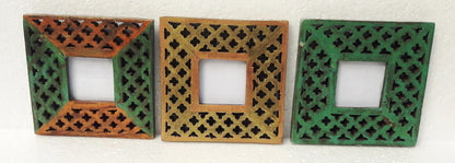 Vintage Rustic Wood Frame | Handmade Wall Display