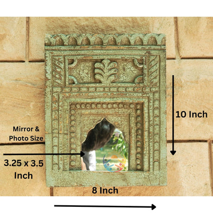 Artistic Handmade Frame | Photo Mirror Display Accent