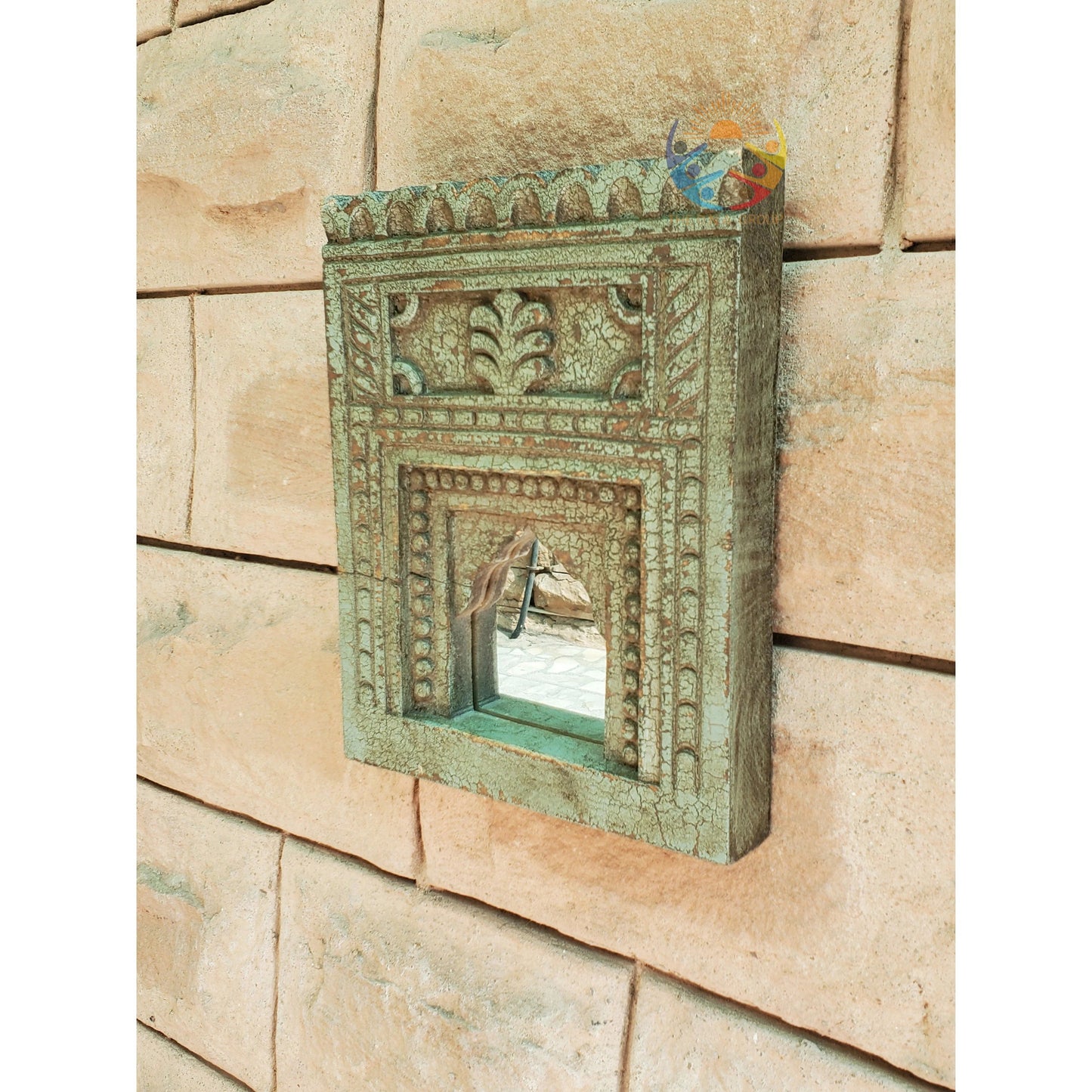 Artistic Handmade Frame | Photo Mirror Display Accent