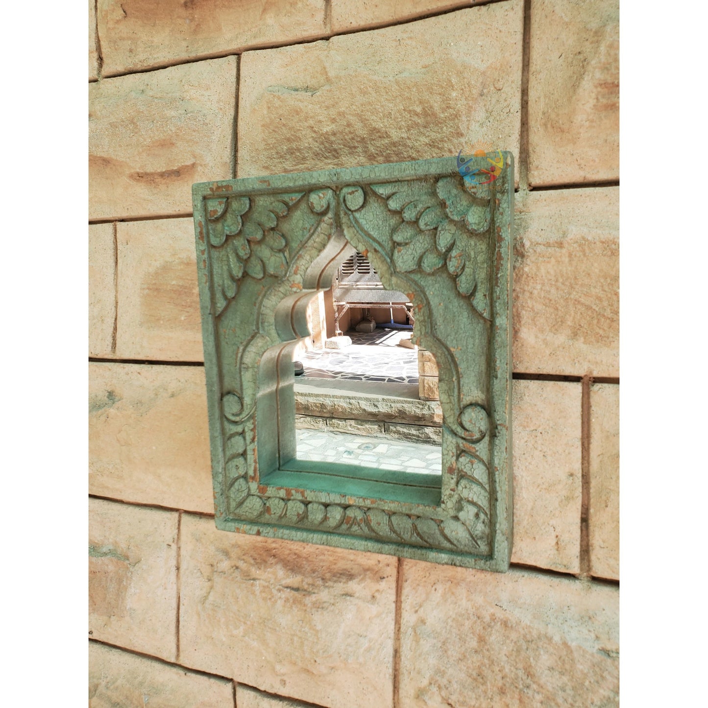 Artistic Handmade Frame | Photo Mirror Display Accent