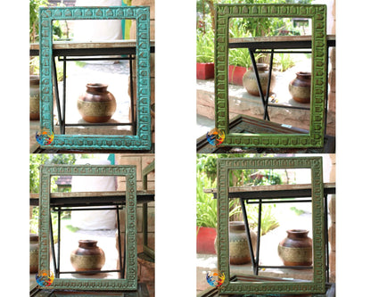 Reclaimed Wooden Mirror Frame