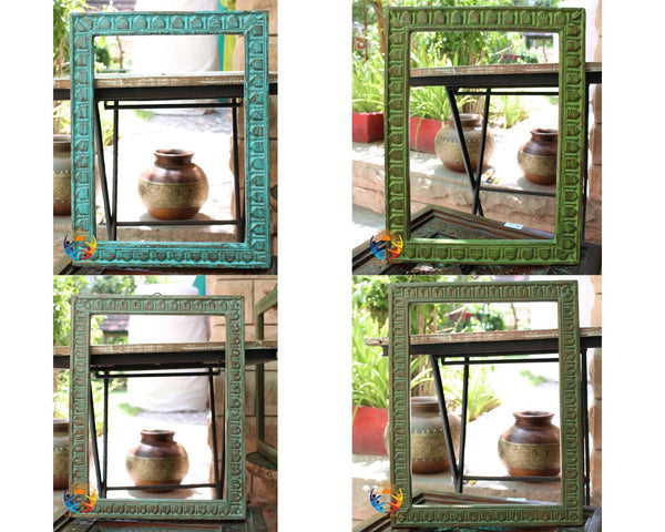Reclaimed Wooden Mirror Frame