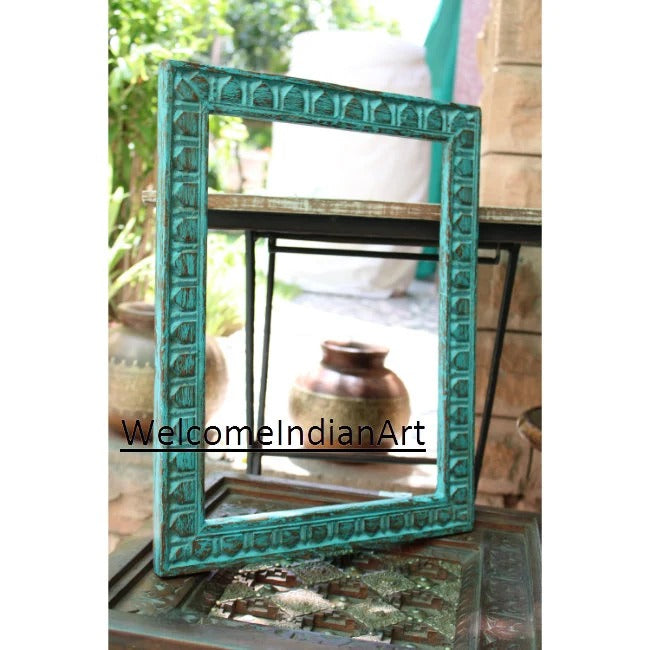 Reclaimed Wooden Mirror Frame