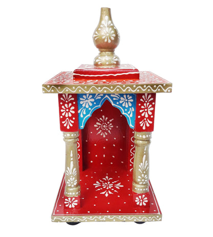 Wooden Small Temple For Home- mini