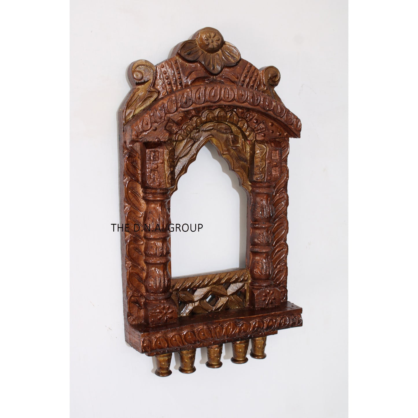 Wooden jharokha design photo frame latest unique style modern interior home decoration wall hanging frames