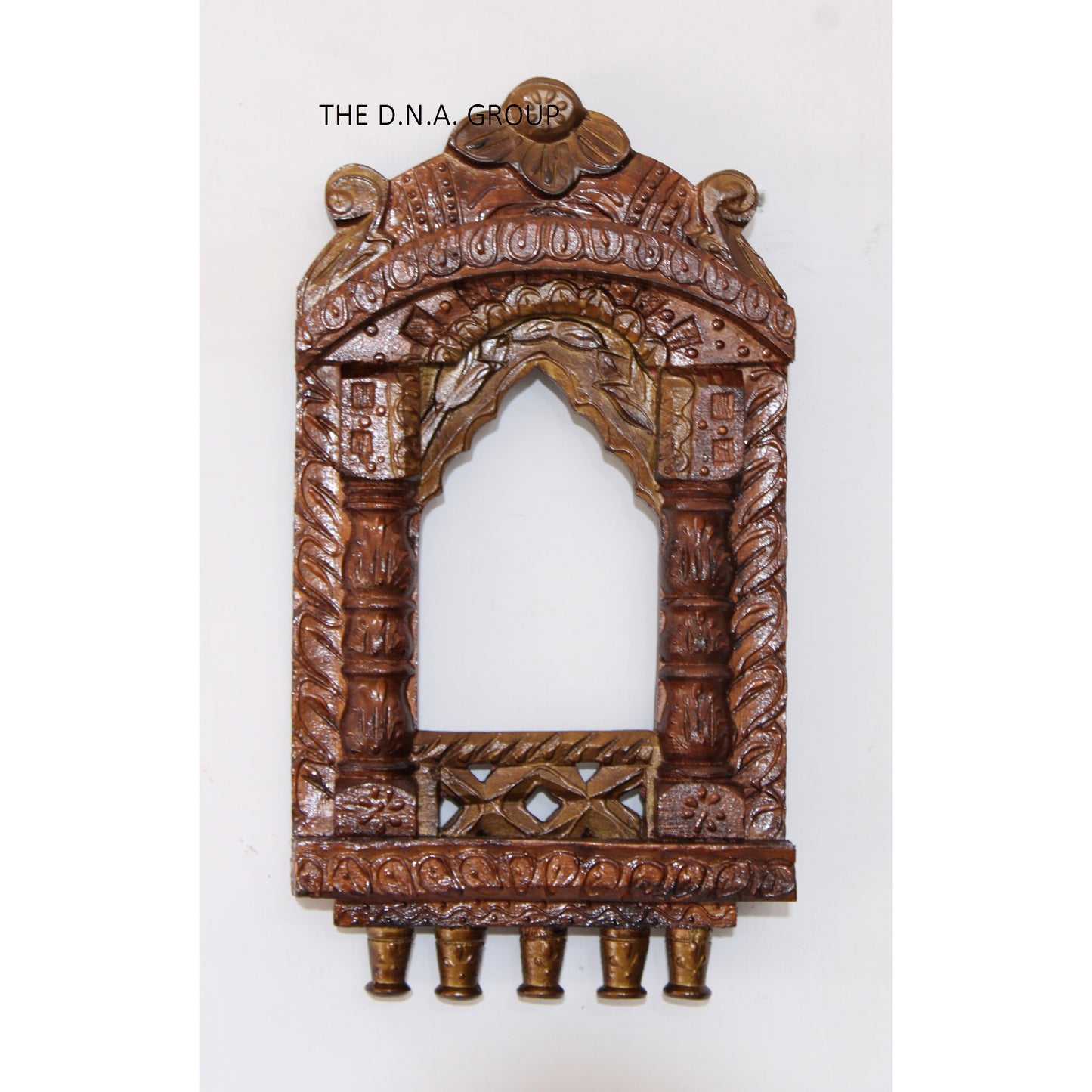 Wooden jharokha design photo frame latest unique style modern interior home decoration wall hanging frames