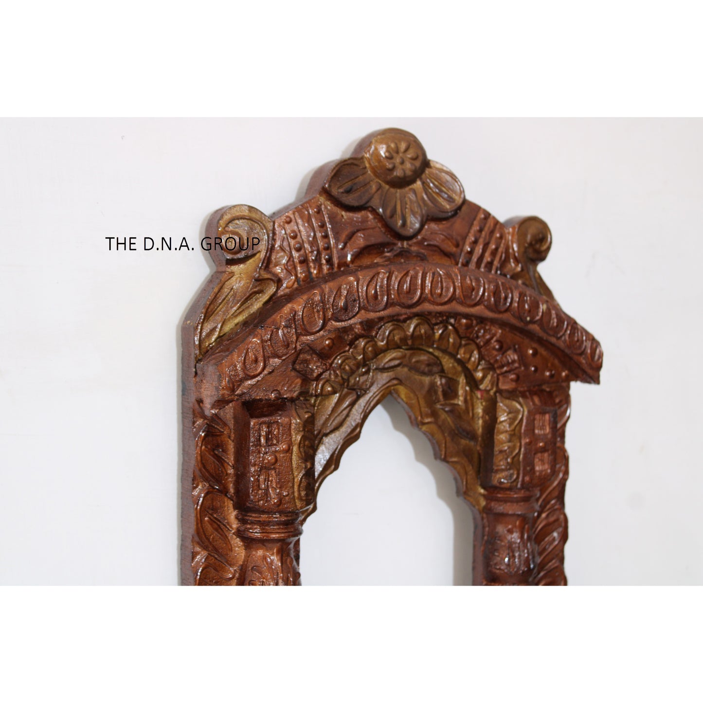 Wooden jharokha design photo frame latest unique style modern interior home decoration wall hanging frames