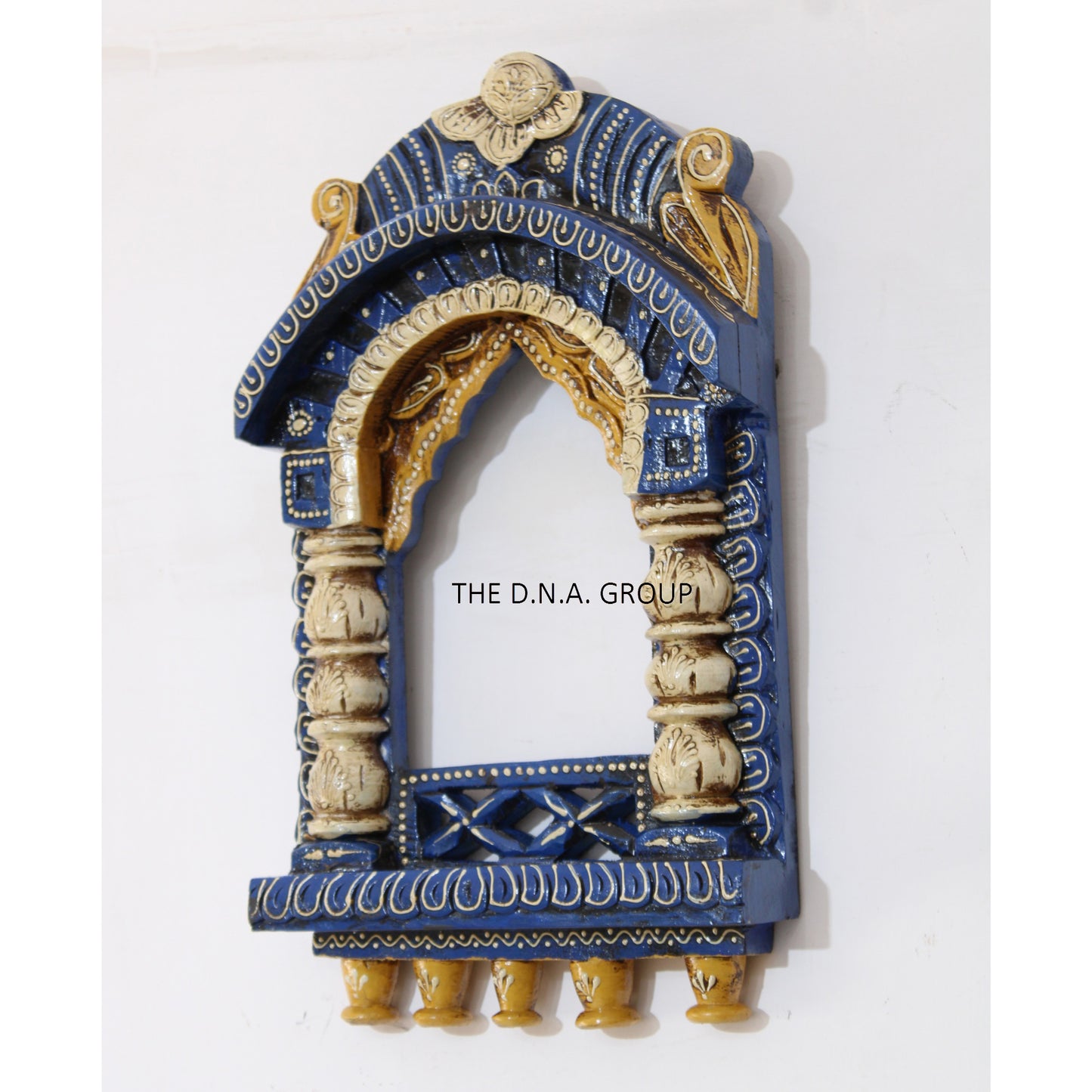 Wooden jharokha design photo frame latest unique style modern interior home decoration wall hanging frames