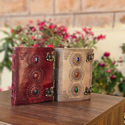 Artistic Leather Journal for Writers & Collectors