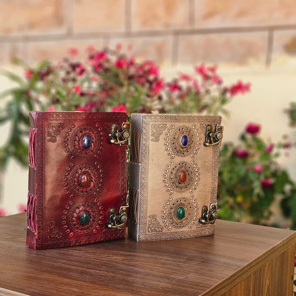 Artistic Leather Journal for Writers & Collectors