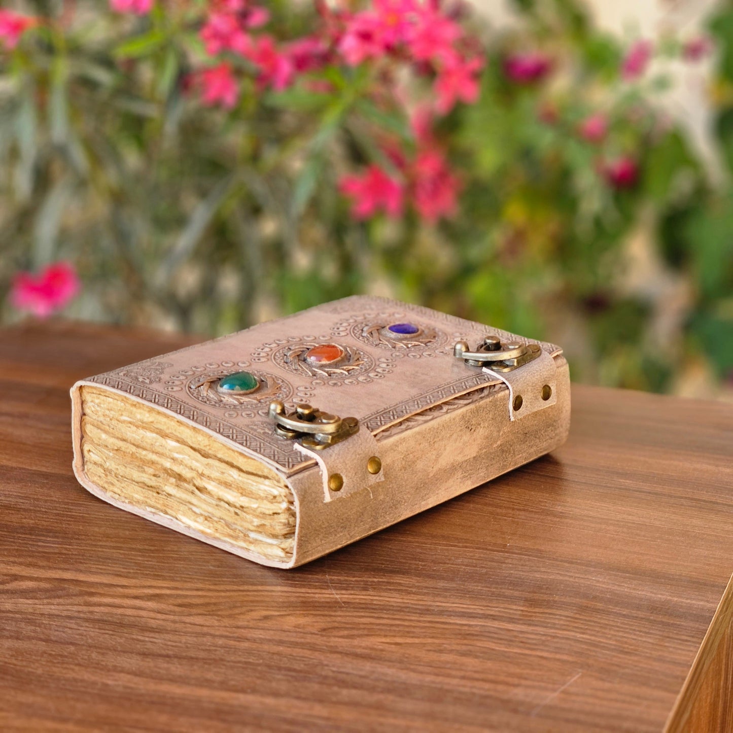 Artistic Leather Journal for Writers & Collectors