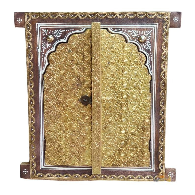 Village Theme Decor Wooden Window