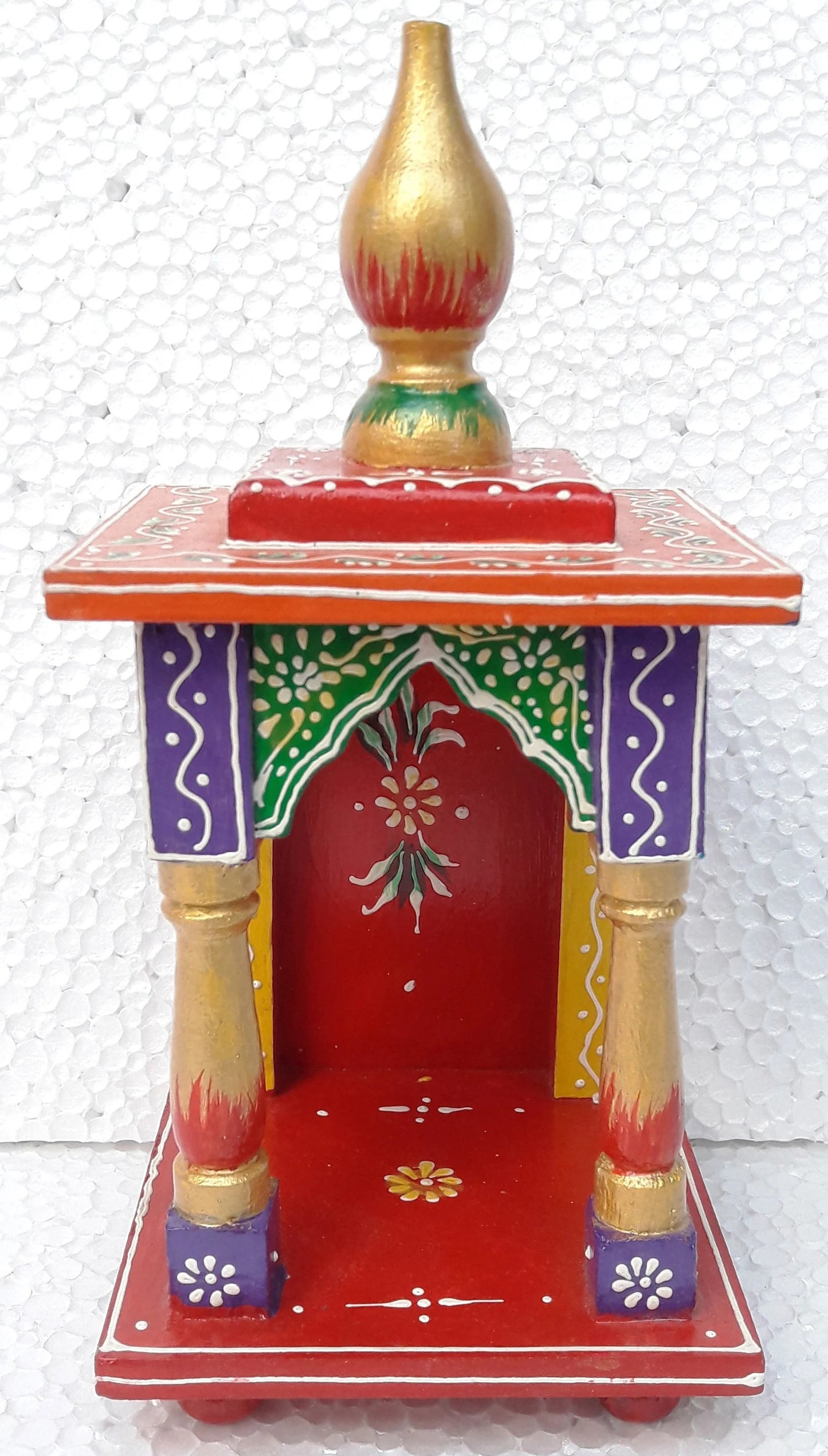 Small/ Tiny Wooden Temple Handcrafted Temples