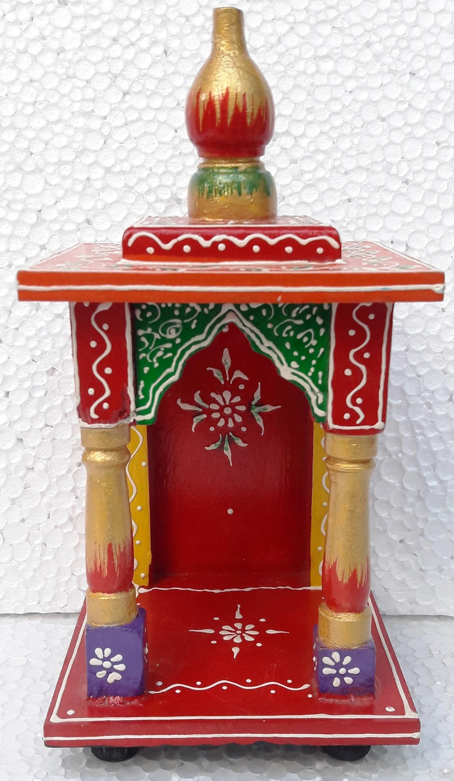 Small/ Tiny Wooden Temple Handcrafted Temples