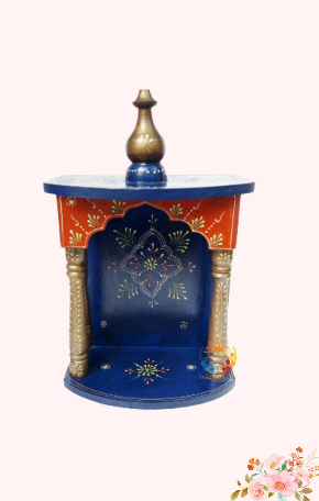 Indian Wooden Temple Small Hand Model