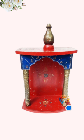 Indian Wooden Temple Small Hand Model