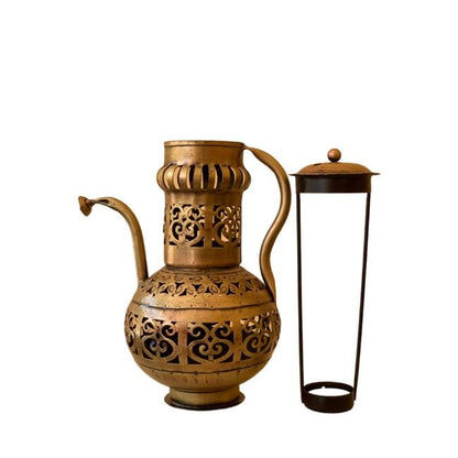 Golden Handcrafted Elegant Iron Tea Light