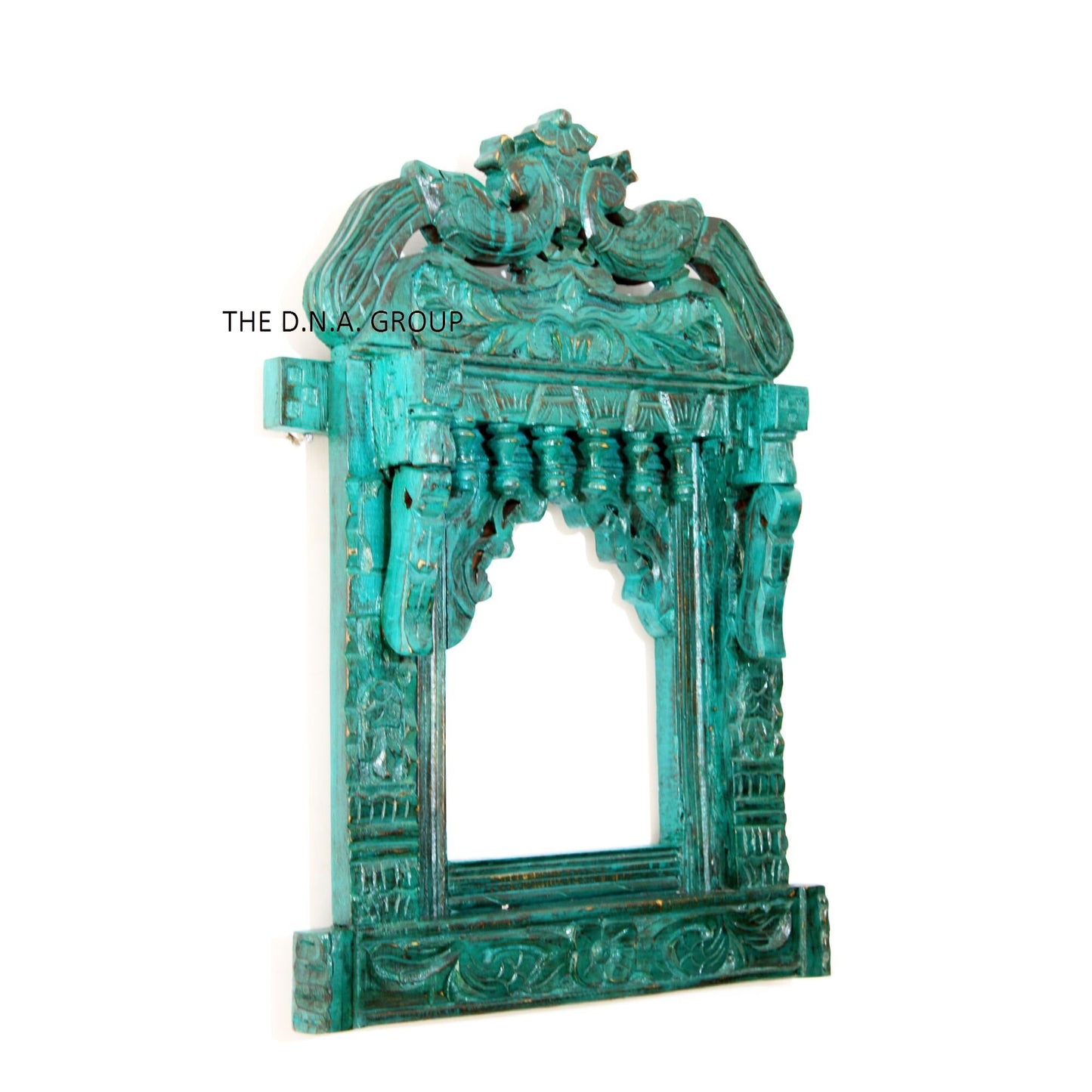Wooden Mirror Frame Mehrabi Carved