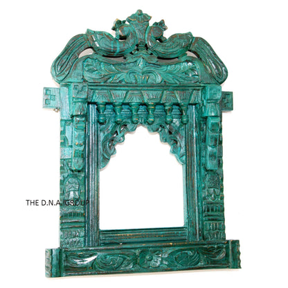 Wooden Mirror Frame Mehrabi Carved