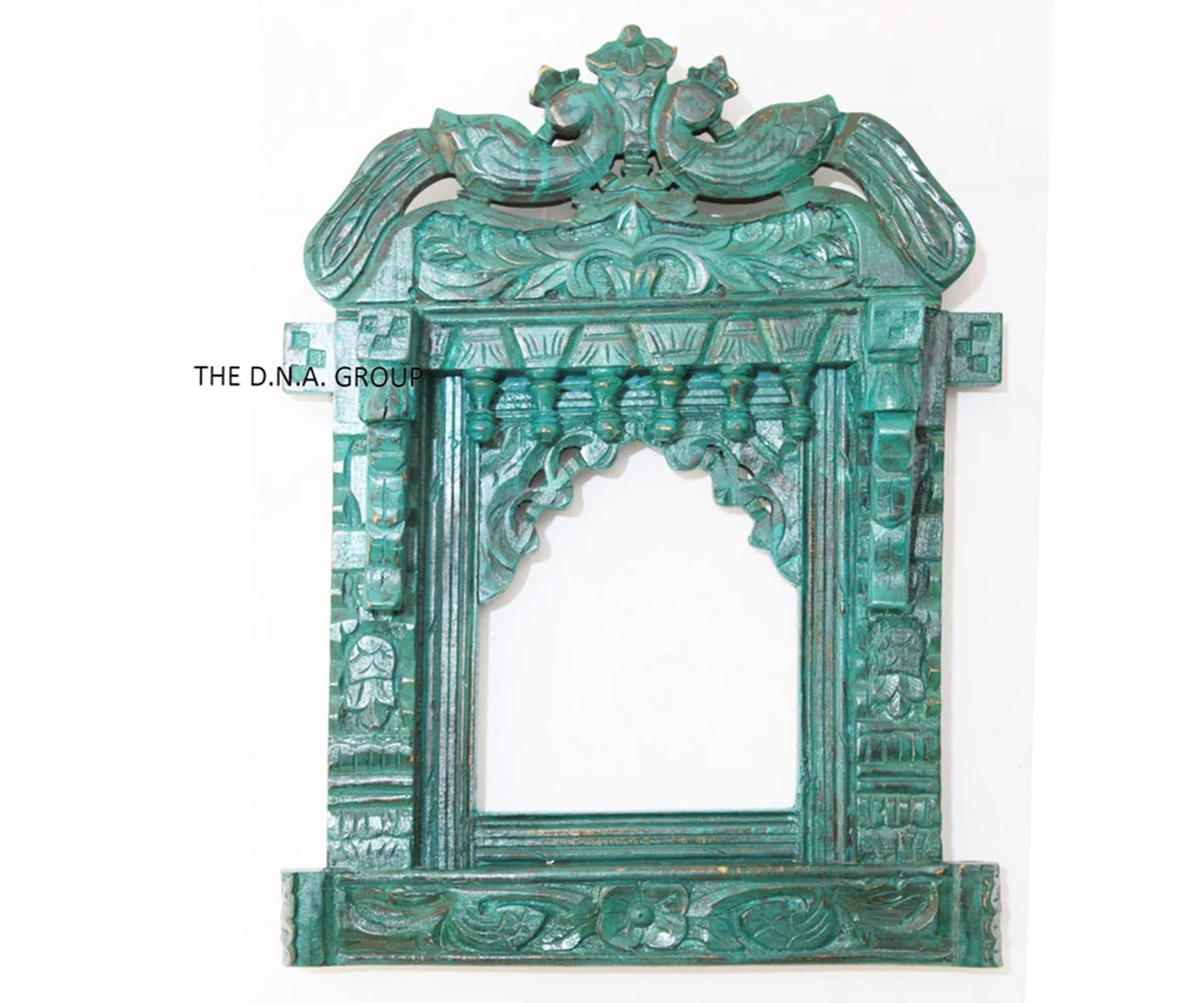 Wooden Mirror Frame Mehrabi Carved