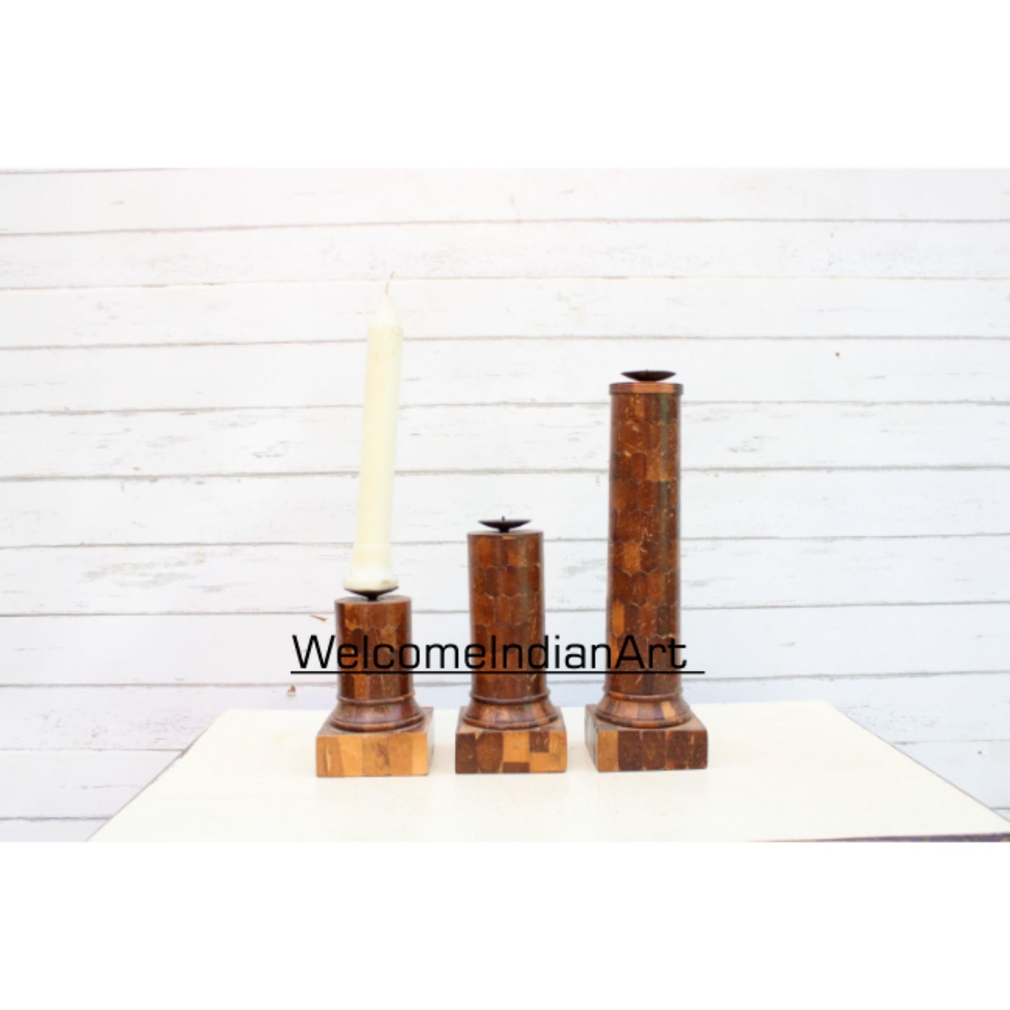 Handmade Candle Holder Puppet