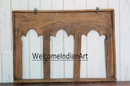 Wooden Arch Mehrab Style Wooden Frame