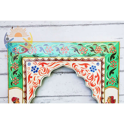 Handcrafted Artistic Wood Frame | Dual Use Design