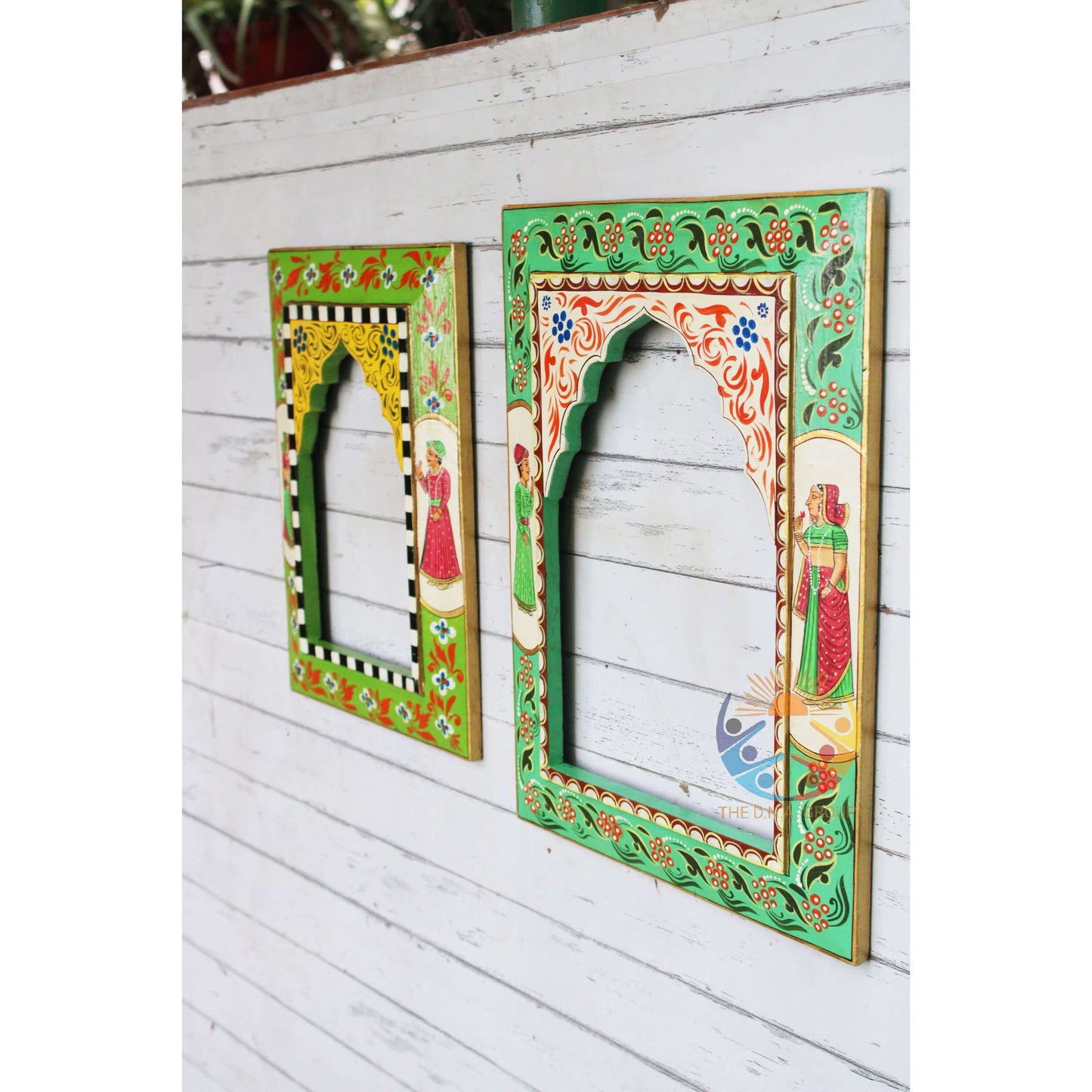 Handcrafted Artistic Wood Frame | Dual Use Design