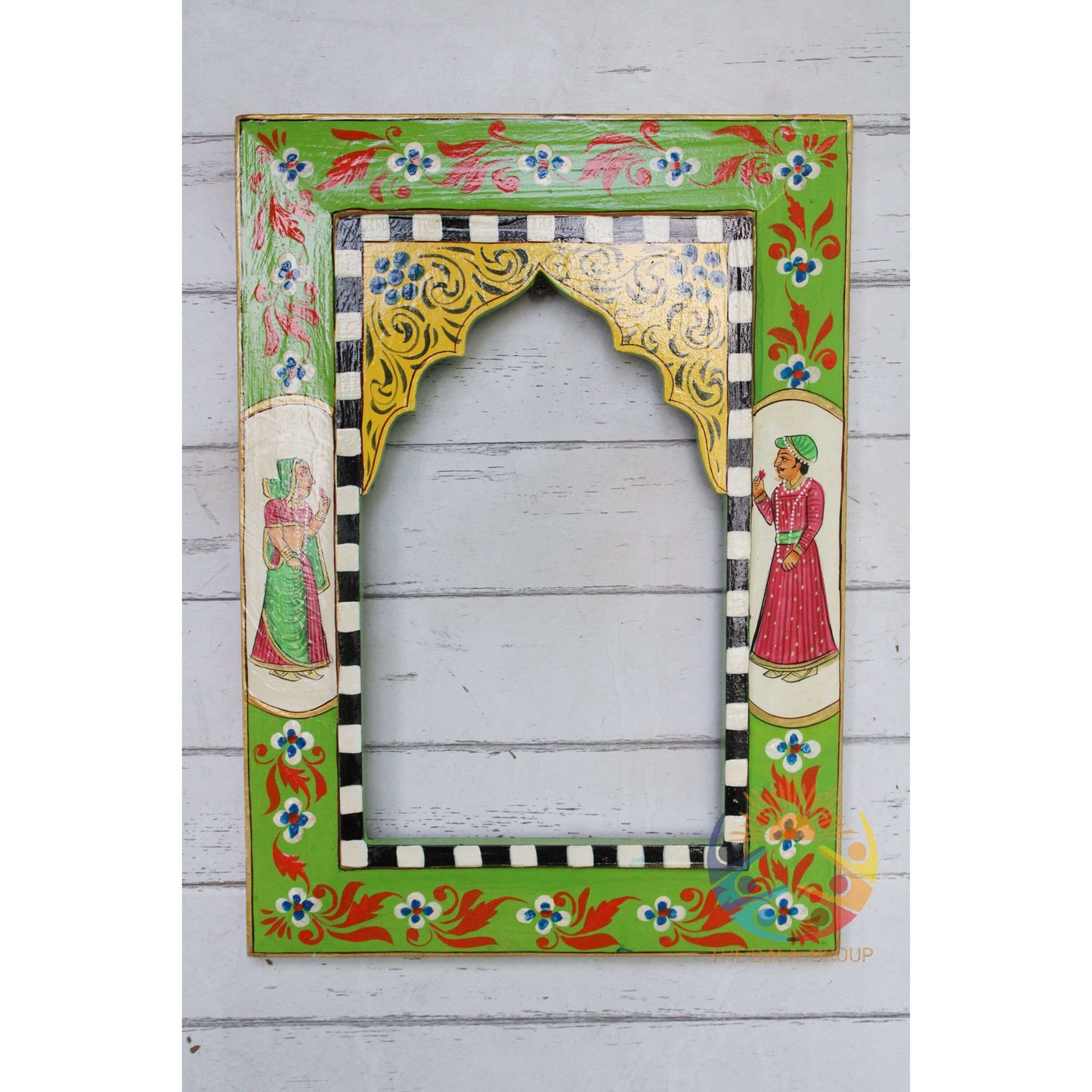 Handcrafted Artistic Wood Frame | Dual Use Design