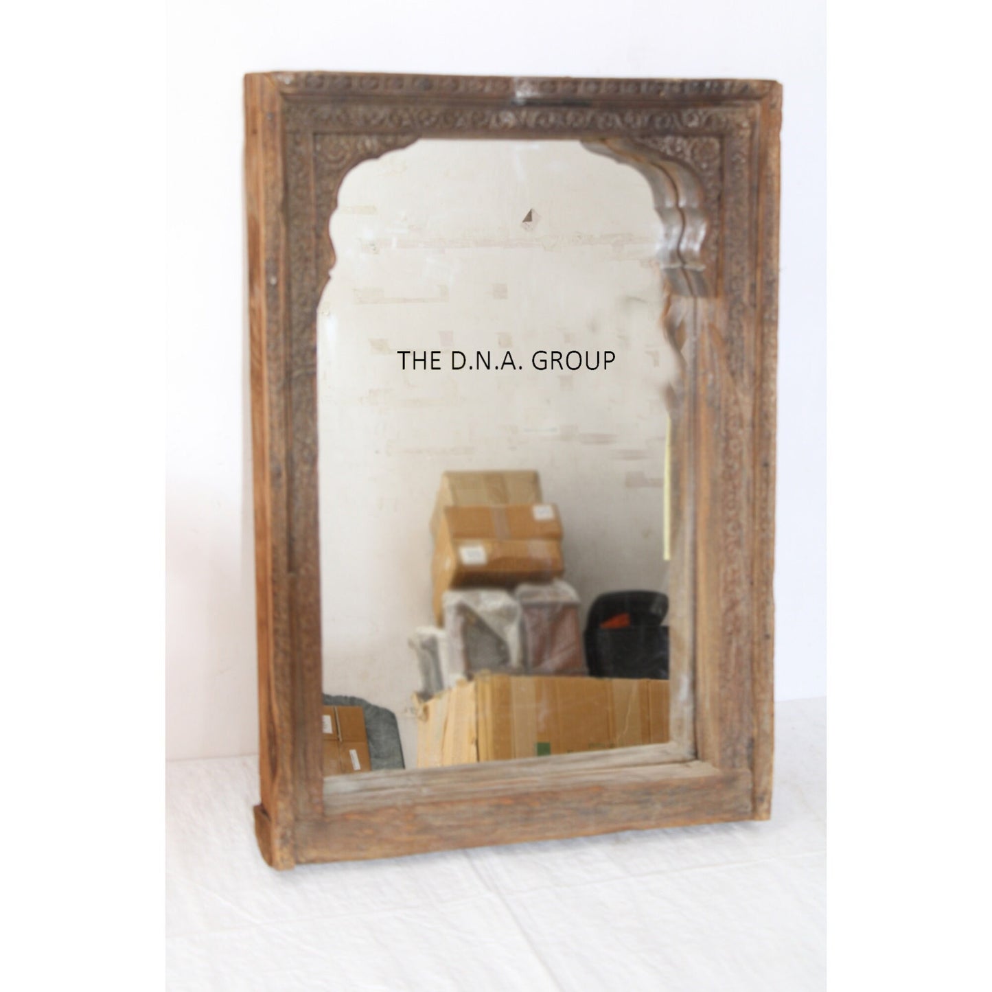 Artistic Wood Mirror Frame - Home Decor