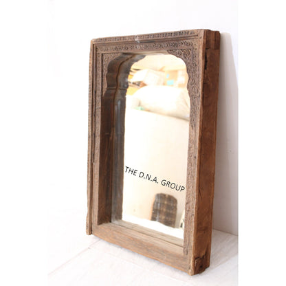 Artistic Wood Mirror Frame - Home Decor