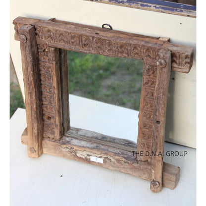 Unique Wooden Frame for Mirror | Handcarved Art