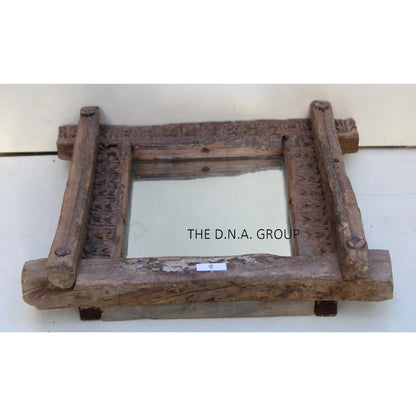 Unique Wooden Frame for Mirror | Handcarved Art