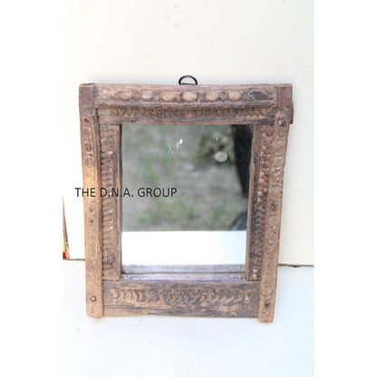 Unique Wooden Frame for Mirror | Handcarved Art