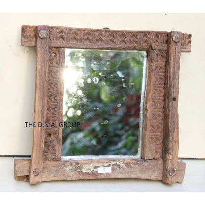 Unique Wooden Frame for Mirror | Handcarved Art