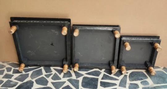 Handmade Mandir Platform – Wooden Bajot Table