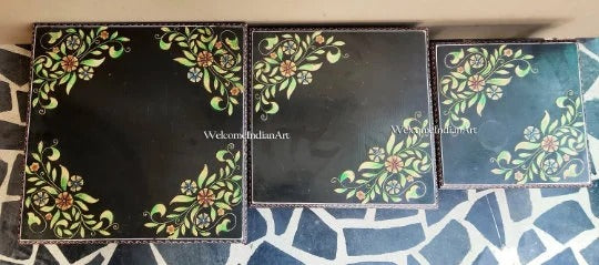 Handmade Mandir Platform – Wooden Bajot Table